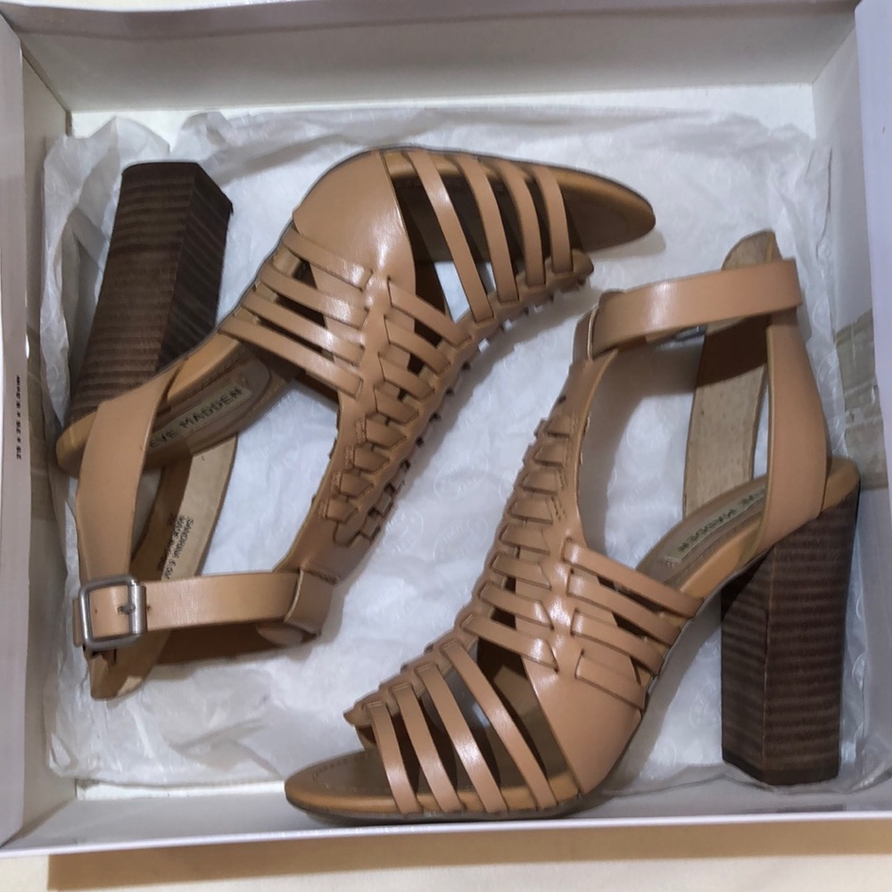Steve Madden Sandals Sandrina Natl Lea